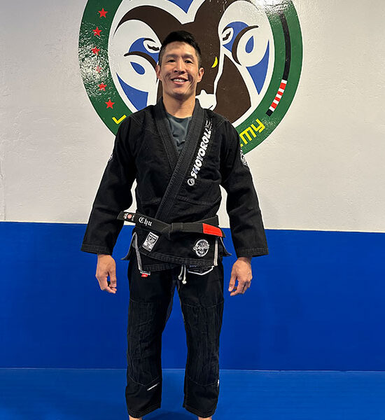 Justin Chu Instructor At Brazilian Jiu Jitsu School In Prineville, Oregon